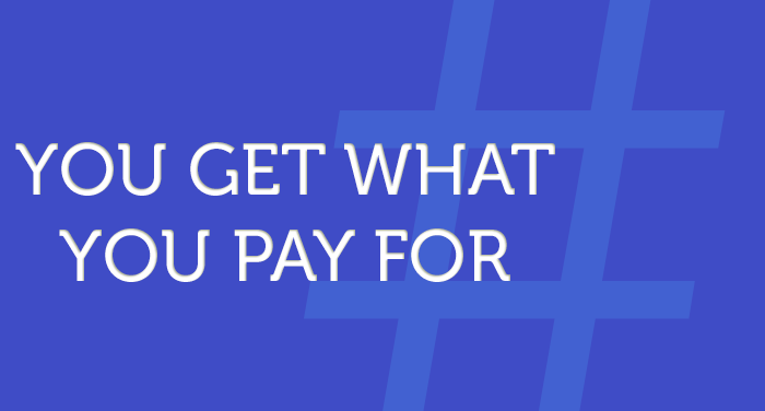 In Social Media Management: You Get What You Pay For 
