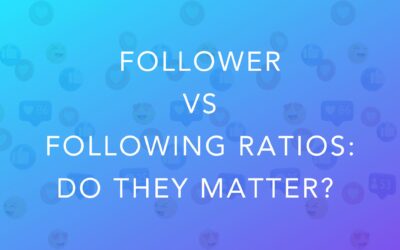 Follower vs Following Ratios: Do they Matter?
