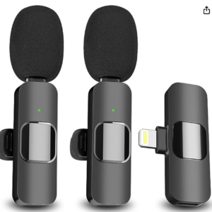 2 pack microphones for social media video content creation